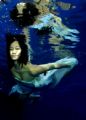 in the pool,..w/ one strobe DS 125.. 